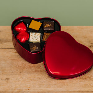 Sydän suklaa rasia